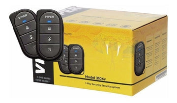 Alarma Automotriz Viper 3106V Con 2 Controles Sirena Sensor Sistema Anti Asalto Corte de Encendido - Audioshop México lo mejor en Car Audio en México -  Viper